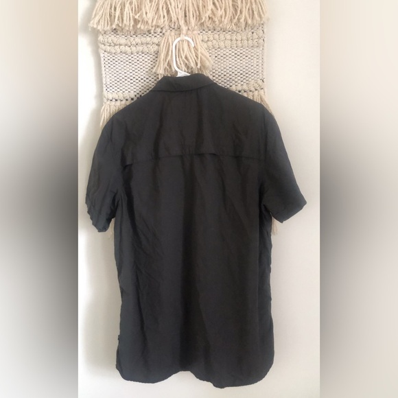 Fjallraven Abisko Hike Shirt Short Sleeve Mens XL Regular Fit Gray - Picture 5 of 6